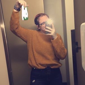 Yellowish Gold/ orange sweater